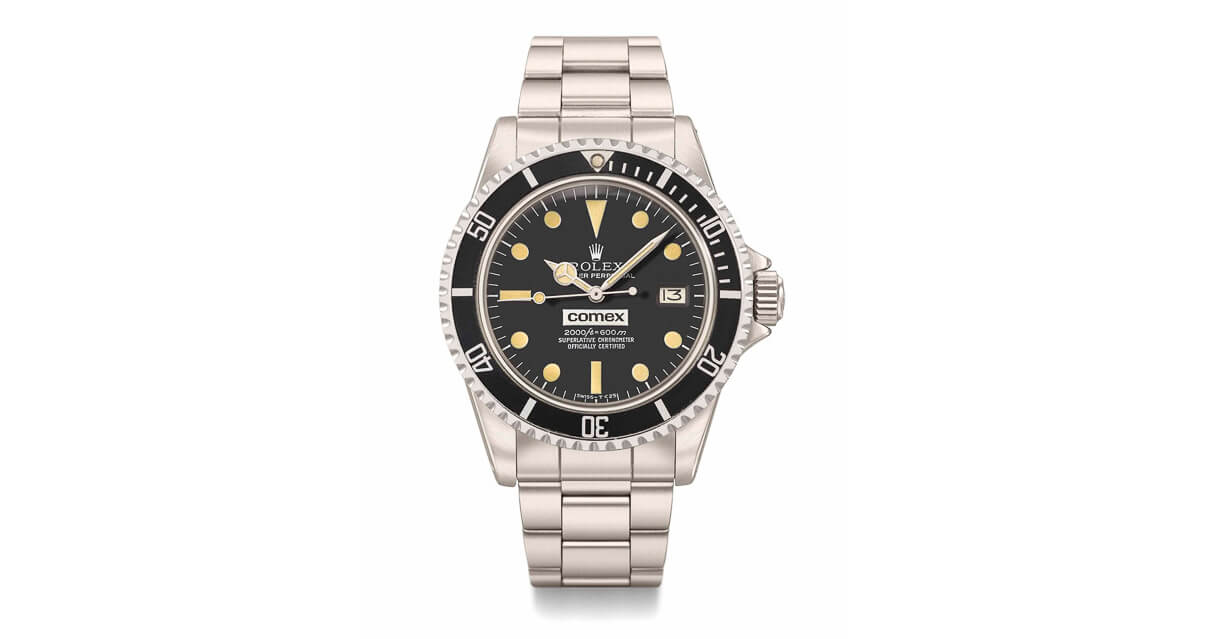 Rolex sea-dweller, oyster perpetual, comex