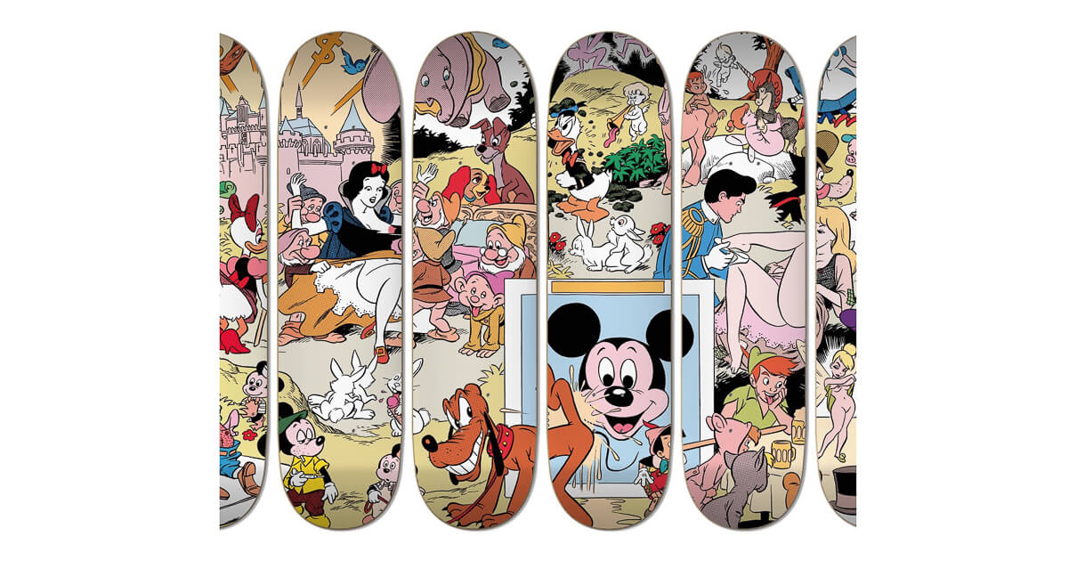 Skate Board with the The Disneyland Memorial Orgy