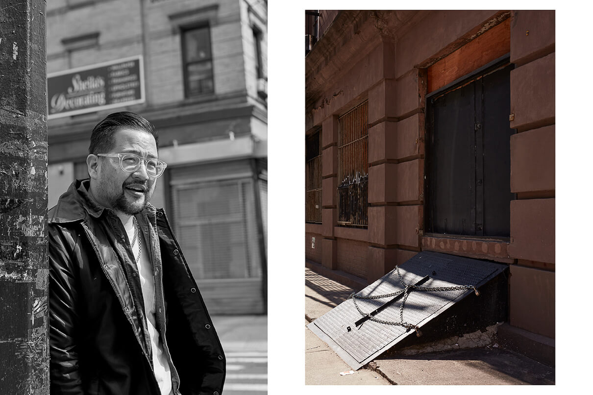 Andrew Chen from 3sixteen on the streets of New York City