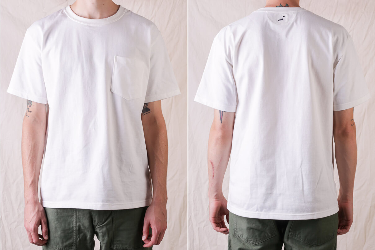 5 White T-Shirts, Perfect for Selvedge Denim.