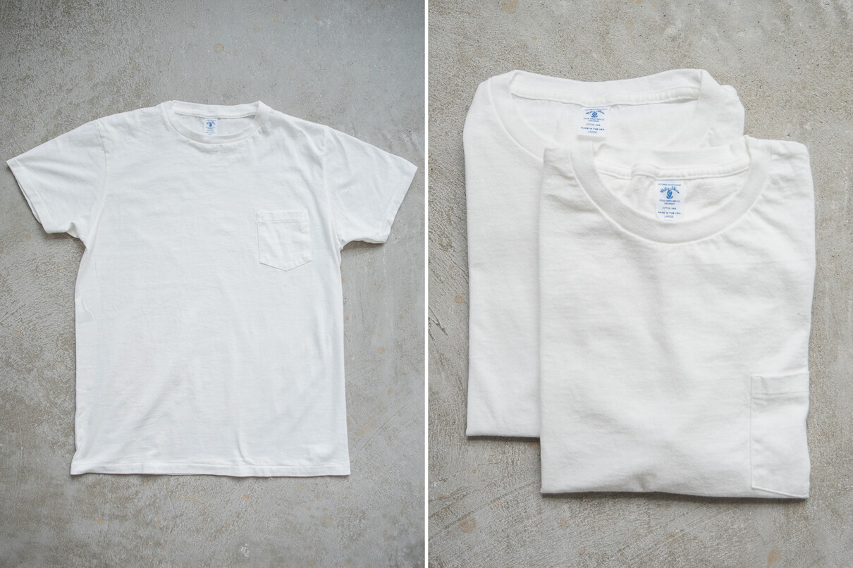 5 white t-shirts velva sheen